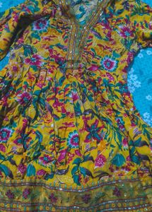 Flower printed palazzo set
