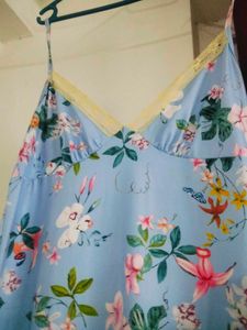 Floral Print Slip Dress