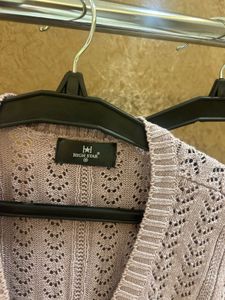 M SIZE Knit Cardigan &amp; Pants Set( avoid measuremen