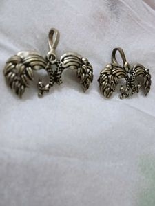 Women's silver oxidised ear cuffs