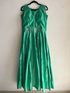 Brand new elegant Green Ethnic Gown