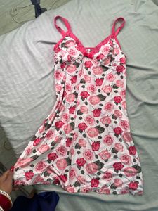 floral night dress