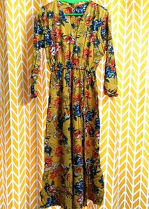 Floral Yellow Top