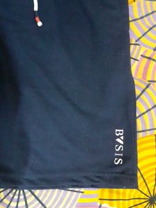Unisex Navy Blue Bermuda Shorts