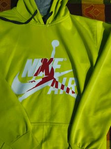 Stylish Yellow Nike Hoodie