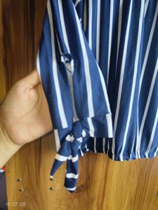 Striped Off-Shoulder Top