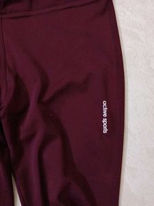 Active Sports Maroon Leggings