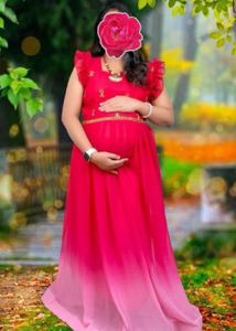 Stunning Ombre Ethnic Gown