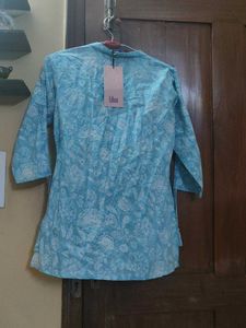 Beautiful Blue Floral Kurta