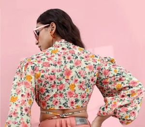 Floral Crop Top
