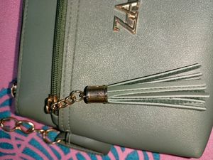 Zara Olive Crossbody Bag
