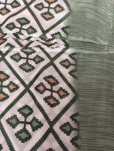 Elegant Printed Cotton Saree