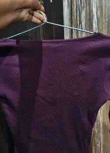Zara Ribbed Long Sleeve Top