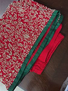 Red Plazzo Pants