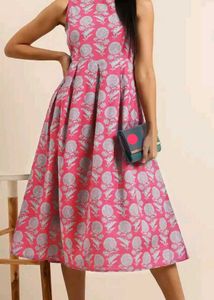Beautiful Pink Floral Dress