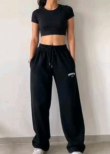 Black "Bonkers" Joggers