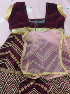 lehnga choli kids
