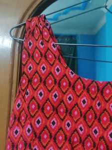 Boho Red Dress