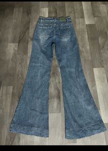 Stylish High-Waisted Flare Jeans