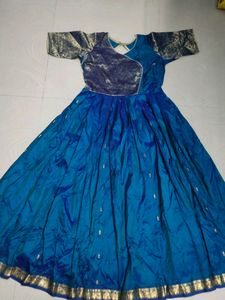 Full Length Pattu Dress 👗