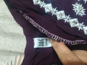 Stylish Wine Dhoti Cord set in xl size