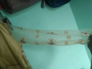 heavy work long gown