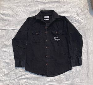 coat rise Palm Angels Black Shirt