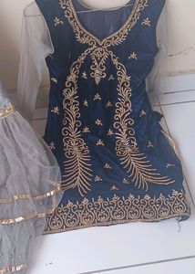 Sharara Set With Fully Hand Work