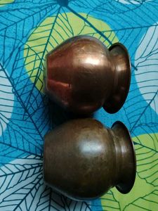 Vintage Brass Bowls (Set of 2)