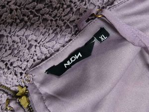 Light Purple Lace Crop Top