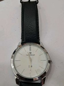 Classic White Dial Watch