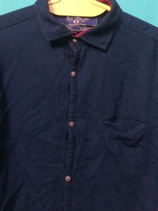 Navy Blue Full Sleeve Shirt