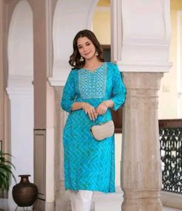 Blue Ethnic Kurta