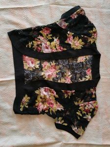 Floral Lace Shrug