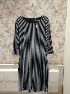 Striped Sparkly Dress