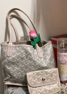 Og Goyard Anjou mini tote bag💮🤍🕊️