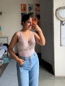 Lace Trim Camisole Top