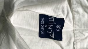 Men's White Cotton Shirt