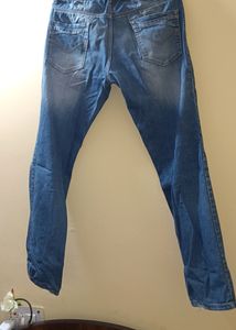 Denim Ruffle Jeans For Men