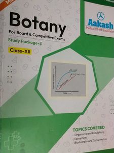 Aakash Medical Botany Study Packages (Class-XII)