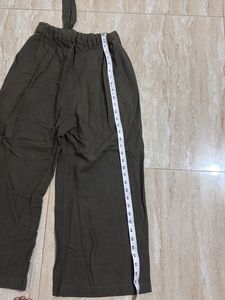 Wide Leg Pants with Belt
