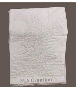 Elegant White Embroidered pant