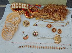 rajputi jewellery combo
