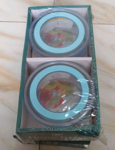 2 Pieces Bowl Set With Lid
