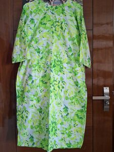 Vibrant Floral Print Kurta