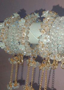 Elegant Crystal &amp; Floral Charm Bracelets
