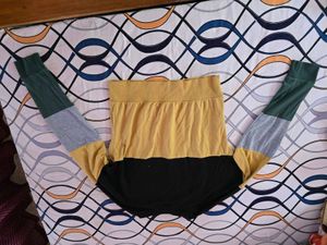 Colorblock Long Sleeve Top