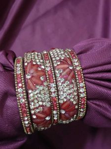 Exquisite Embellished Bangles
