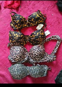 Leopard & Printed Bras Bundle