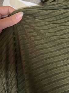 Olive Crop Top